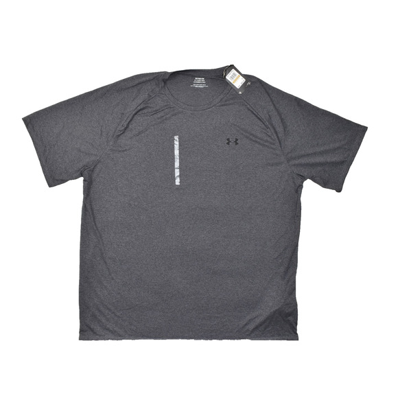 Under Armour Men's Size 4XLT Big & Tall The Tech Tee Shirt Loose Fit Gray NEW - Picture 1 of 8